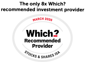 The only 8x Which? recommended investment provider