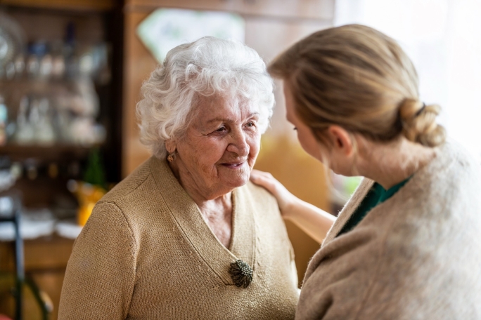 A dementia patient