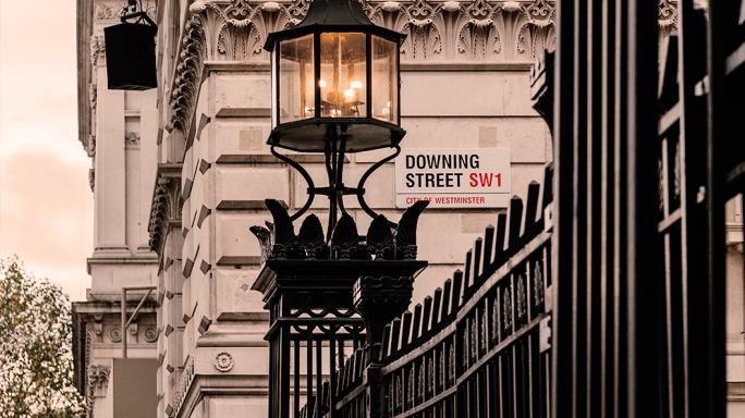 Exterior of Downing Street