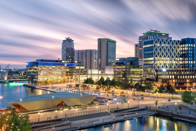 Manchester skyline 