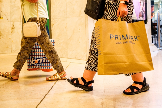 Shopping at Primark