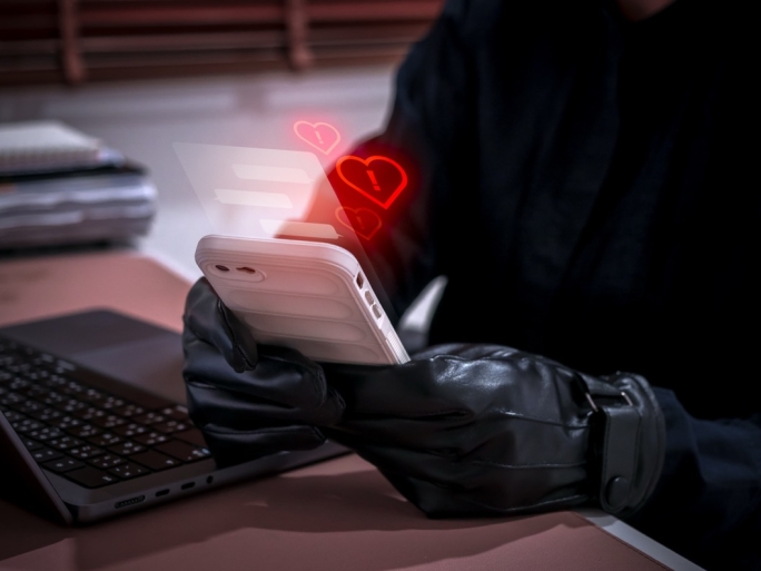 Romance scammer