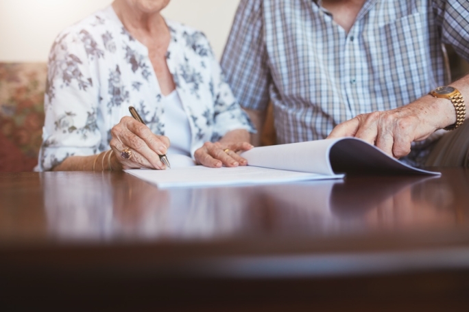 Signing a will