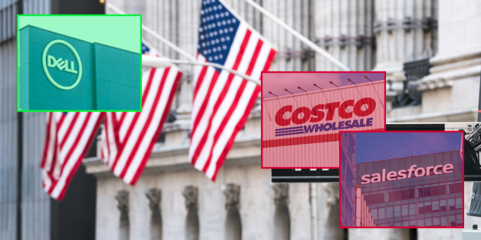 Martin Gamble on US markets: Dell surges, Costco and Salesforce stagnate