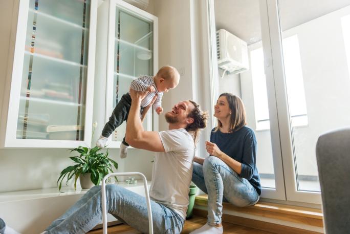 Young family