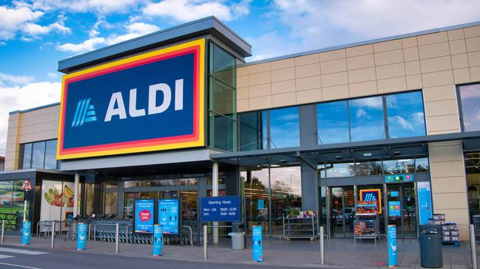 aldi storefront