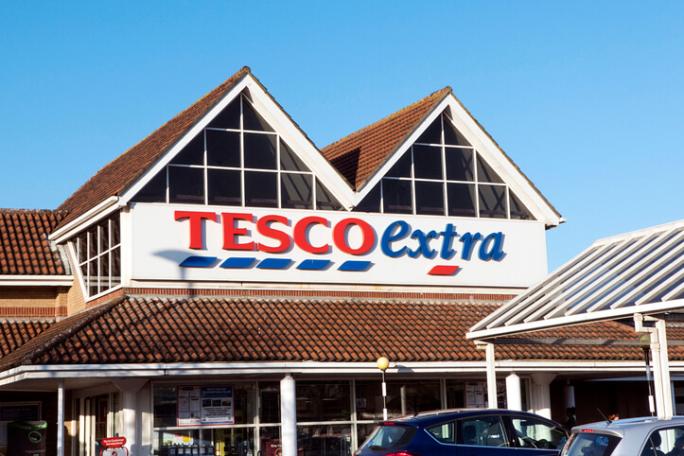 tesco extra storefront