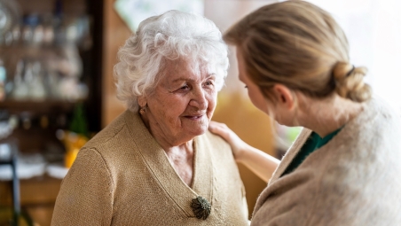 A dementia patient