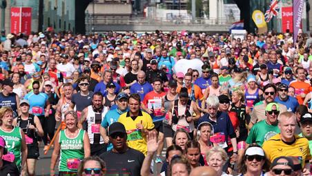 Great North Run runners