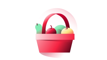Basket of fruit