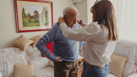 Looking after father