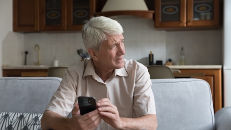 Man looking for answers