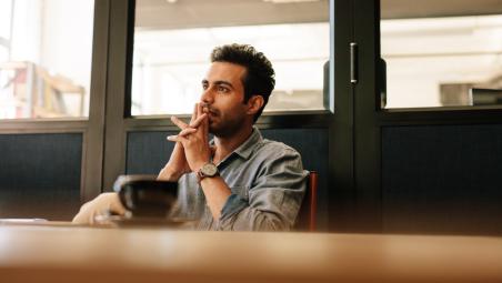 Man thinking 