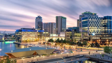 Manchester skyline 
