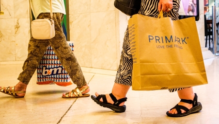 Shopping at Primark