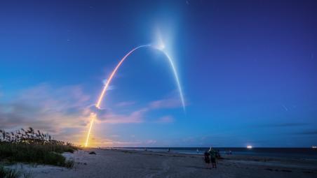 SpaceX rocket launch