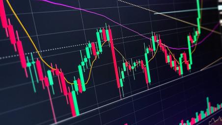 A stock chart
