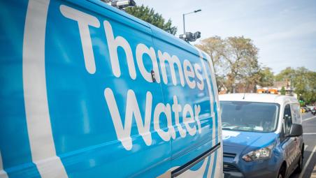Thames Water vans