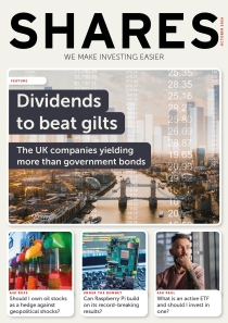 shares October magazine cover